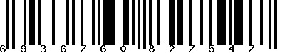 EAN-13 : 6936760827547