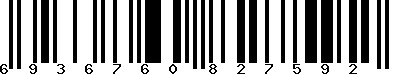 EAN-13 : 6936760827592