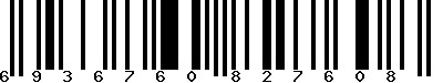 EAN-13 : 6936760827608