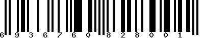 EAN-13 : 6936760828001