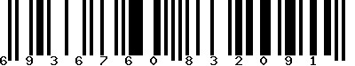 EAN-13 : 6936760832091