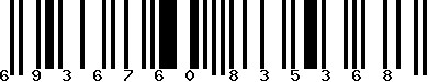 EAN-13 : 6936760835368