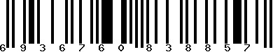 EAN-13 : 6936760838857