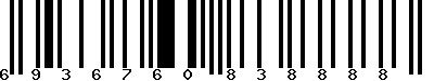 EAN-13 : 6936760838888