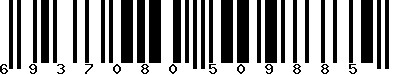 EAN-13 : 6937080509885