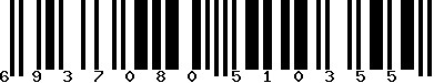 EAN-13 : 6937080510355