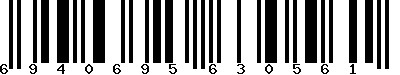 EAN-13 : 6940695630561