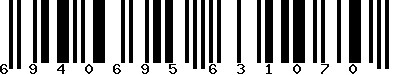 EAN-13 : 6940695631070