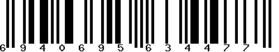 EAN-13 : 6940695634477