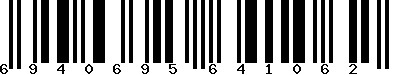 EAN-13 : 6940695641062