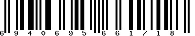 EAN-13 : 6940695661718