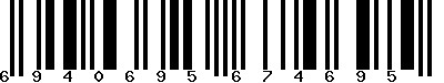 EAN-13 : 6940695674695