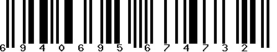 EAN-13 : 6940695674732