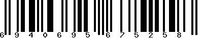 EAN-13 : 6940695675258