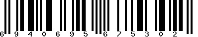 EAN-13 : 6940695675302