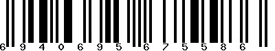 EAN-13 : 6940695675586