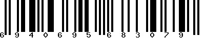 EAN-13 : 6940695683079