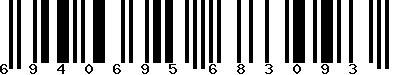 EAN-13 : 6940695683093