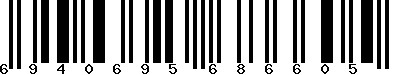 EAN-13 : 6940695686605