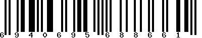 EAN-13 : 6940695688661