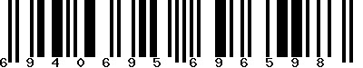 EAN-13 : 6940695696598