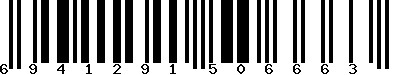 EAN-13 : 6941291506663