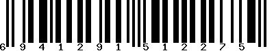 EAN-13 : 6941291512275