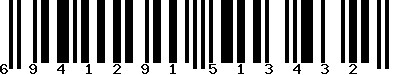 EAN-13 : 6941291513432