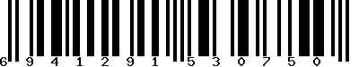 EAN-13 : 6941291530750