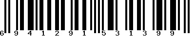 EAN-13 : 6941291531399
