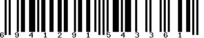EAN-13 : 6941291543361