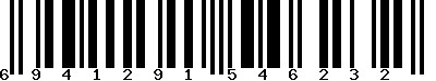 EAN-13 : 6941291546232