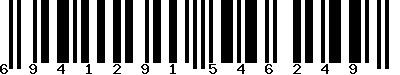 EAN-13 : 6941291546249