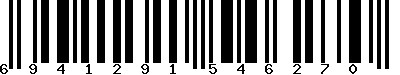 EAN-13 : 6941291546270