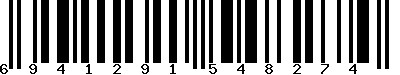 EAN-13 : 6941291548274