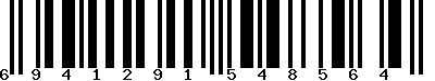 EAN-13 : 6941291548564