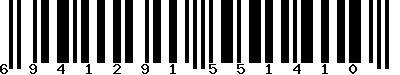EAN-13 : 6941291551410