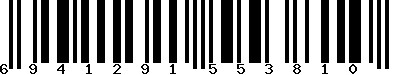 EAN-13 : 6941291553810