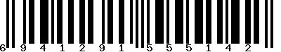 EAN-13 : 6941291555142