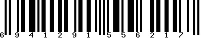 EAN-13 : 6941291556217
