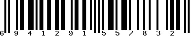 EAN-13 : 6941291557832