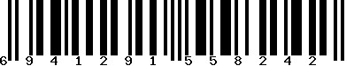EAN-13 : 6941291558242