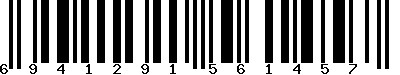 EAN-13 : 6941291561457