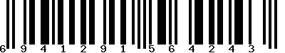 EAN-13 : 6941291564243