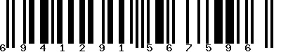 EAN-13 : 6941291567596