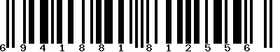 EAN-13 : 6941881812556