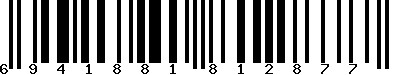 EAN-13 : 6941881812877