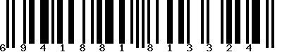 EAN-13 : 6941881813324