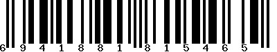 EAN-13 : 6941881815465