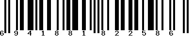 EAN-13 : 6941881822586